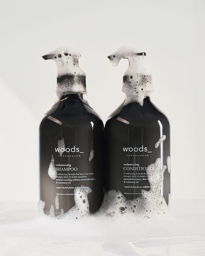 Woods Copenhagen Volumizing Conditioner – vegansk balsam med rose og citrus duft